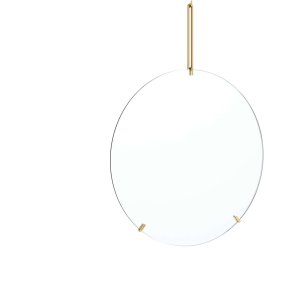 MOEBE Spiegel 68,5x50 cm, Messing