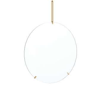 MOEBE Spiegel 94,5x70 cm, Messing