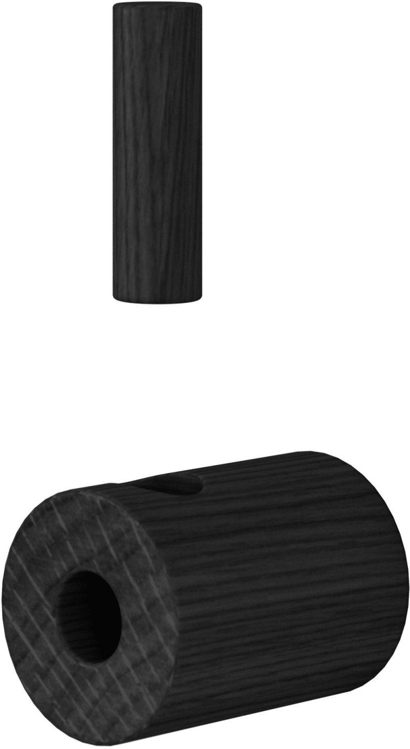 MOEBE Wandhaken 4,2 cm, Schwarz