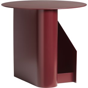 WOUD Sentrum Beistelltisch H36cm, Deep Red