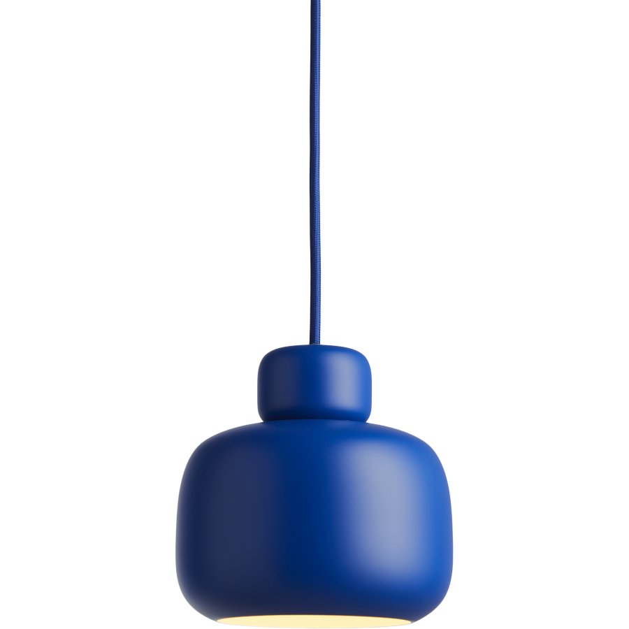 WOUD Stone Pendel 16 cm, Cobalt Blue