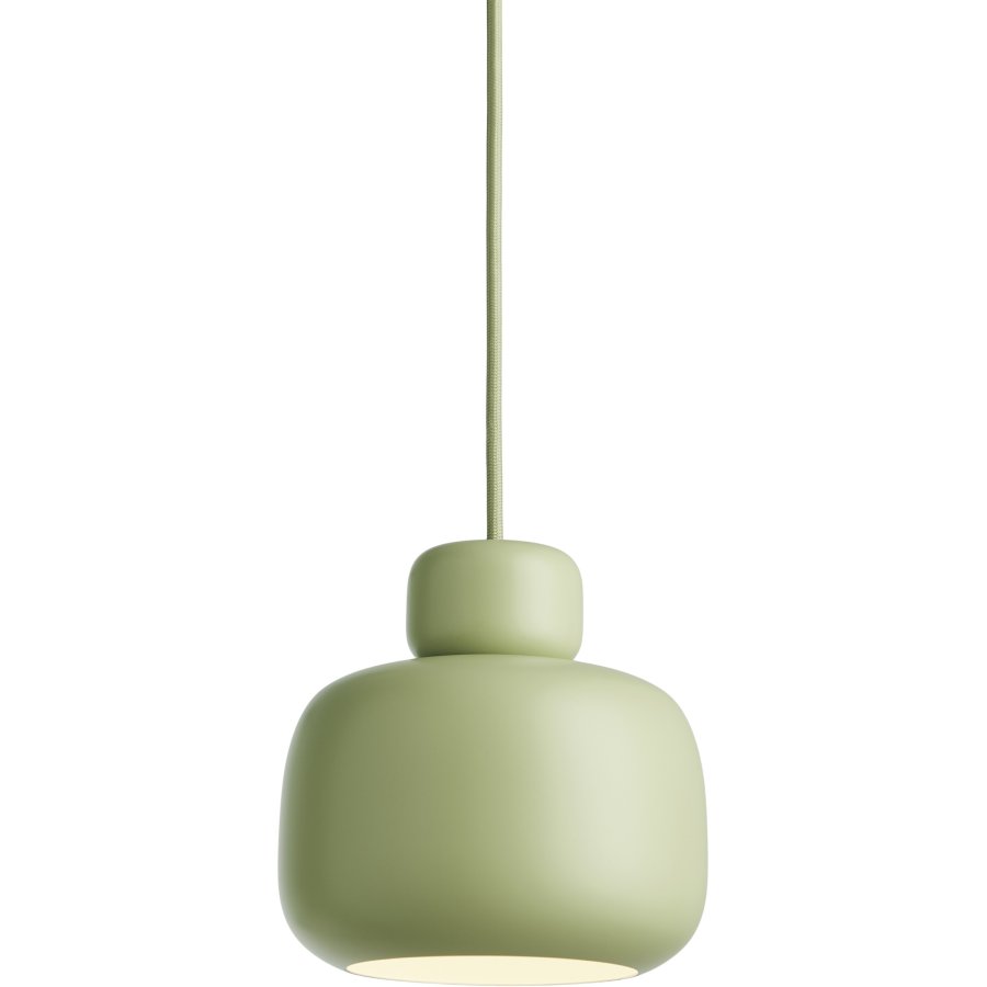 WOUD Stone Pendel 16 cm, Matcha Green