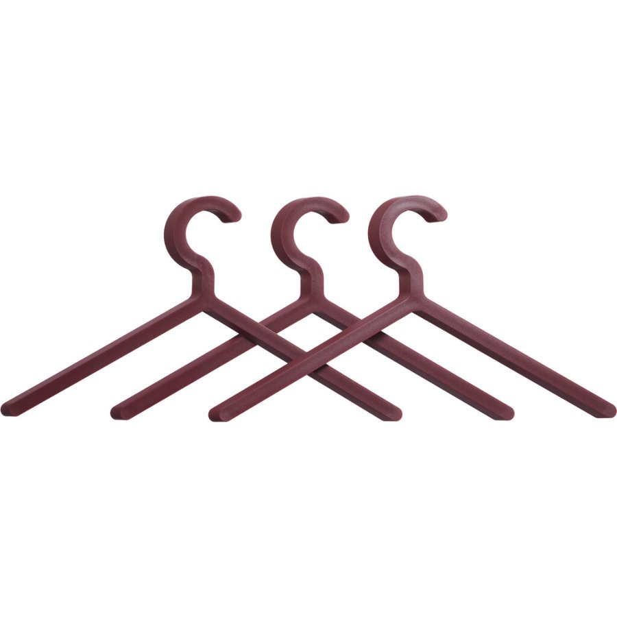 WOUD Illusion Bjle 3 stk, Deep Red