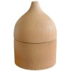 MOUD Home Rustic Gef mit gewlbtem Deckel H14,5 cm, Terracotta