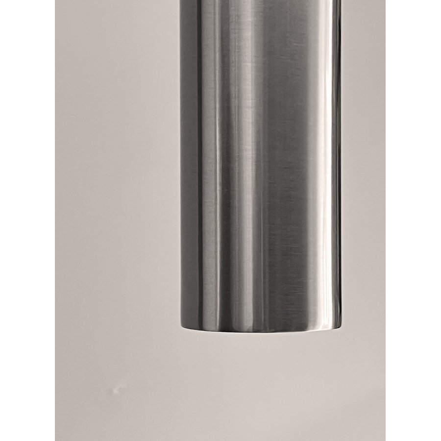 MOUD Home Kyst Pendelleuchte 28 cm, Gebürsteter Stahl