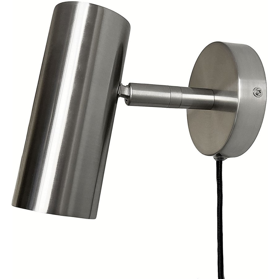 MOUD Home Kyst Wandleuchte 15 cm, Gebürsteter Stahl