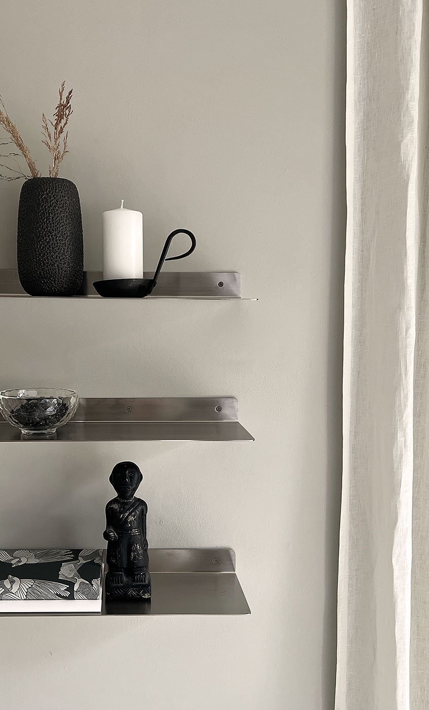 MOUD Home Float Wandregal 50 cm, Stahl