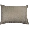 MOUD Home Senses Gestepptes Kissenbezug 50x70 cm, Braun
