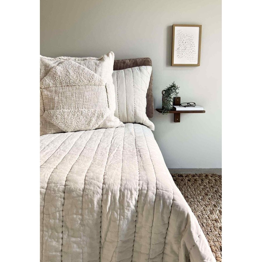 MOUD Home Kala Kissenbezug 50x50 cm, Beige