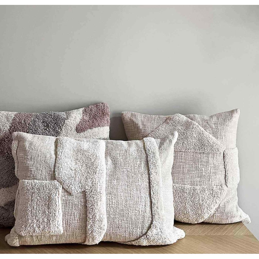 MOUD Home Kala Kissenbezug 40x60 cm, Beige