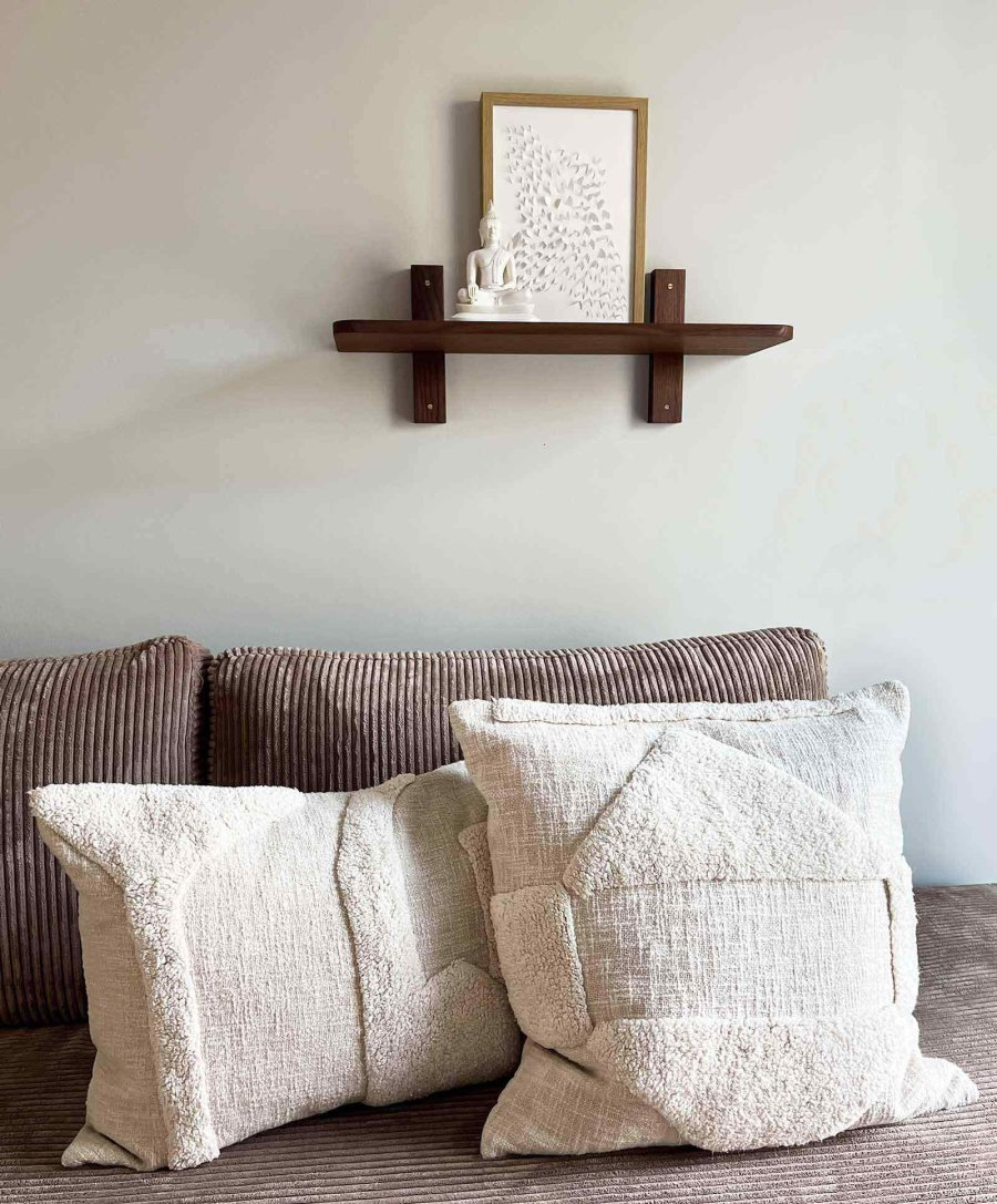 MOUD Home Kala Kissenbezug 40x60 cm, Beige