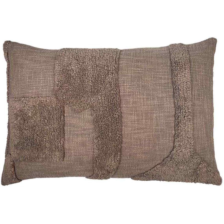 MOUD Home Kala Kissenbezug 40x60 cm, Braun