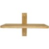 MOUD Home Nord Wandregale 30 cm, Eiche