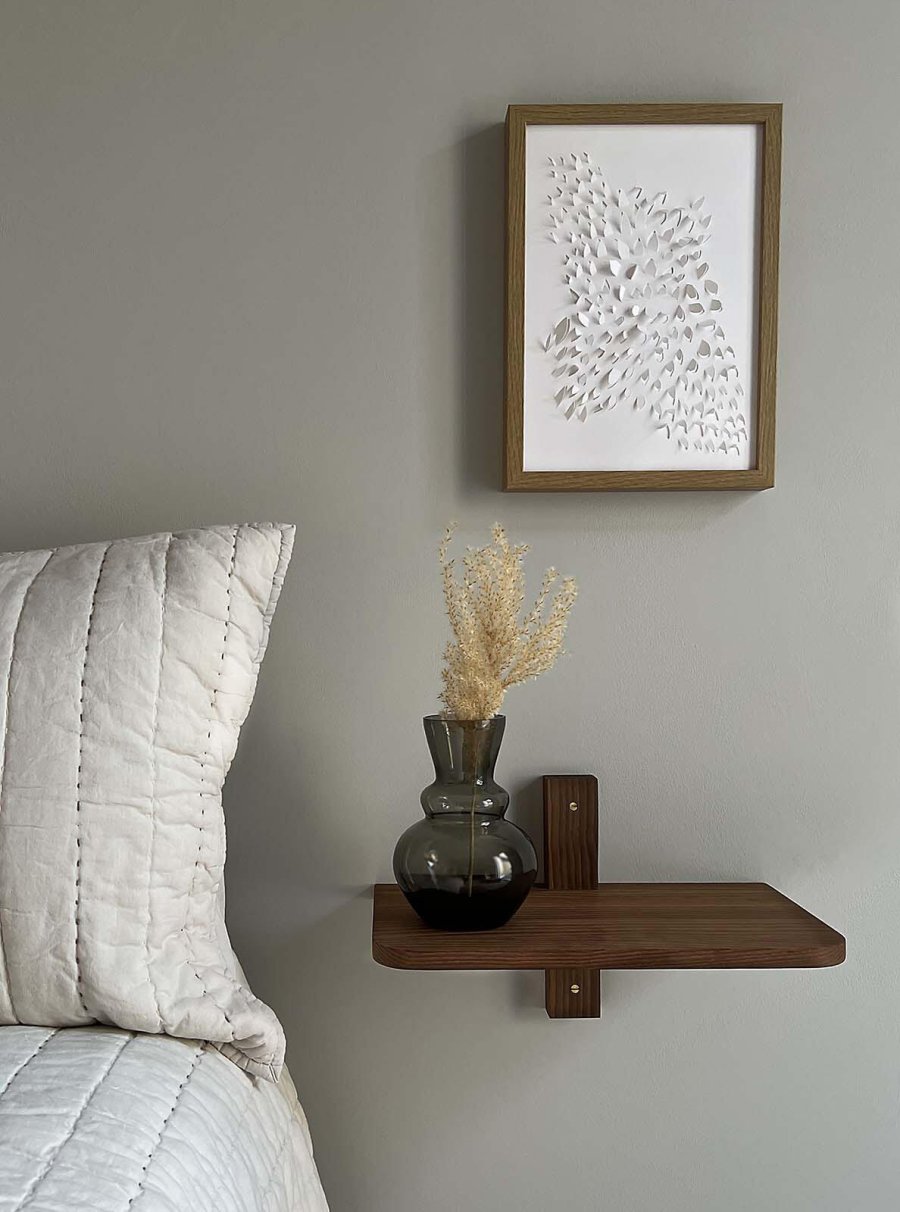 MOUD Home Nord Wandregale 30 cm, Esche