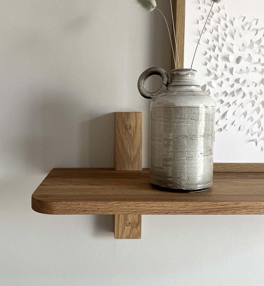 MOUD Home Nord Wandregale 60 cm, Eiche