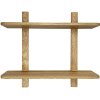 MOUD Home Nord Wandregale 60x53 cm, Eiche