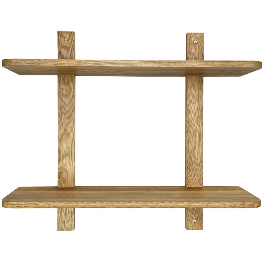 MOUD Home Nord Wandregale 60x53 cm, Eiche
