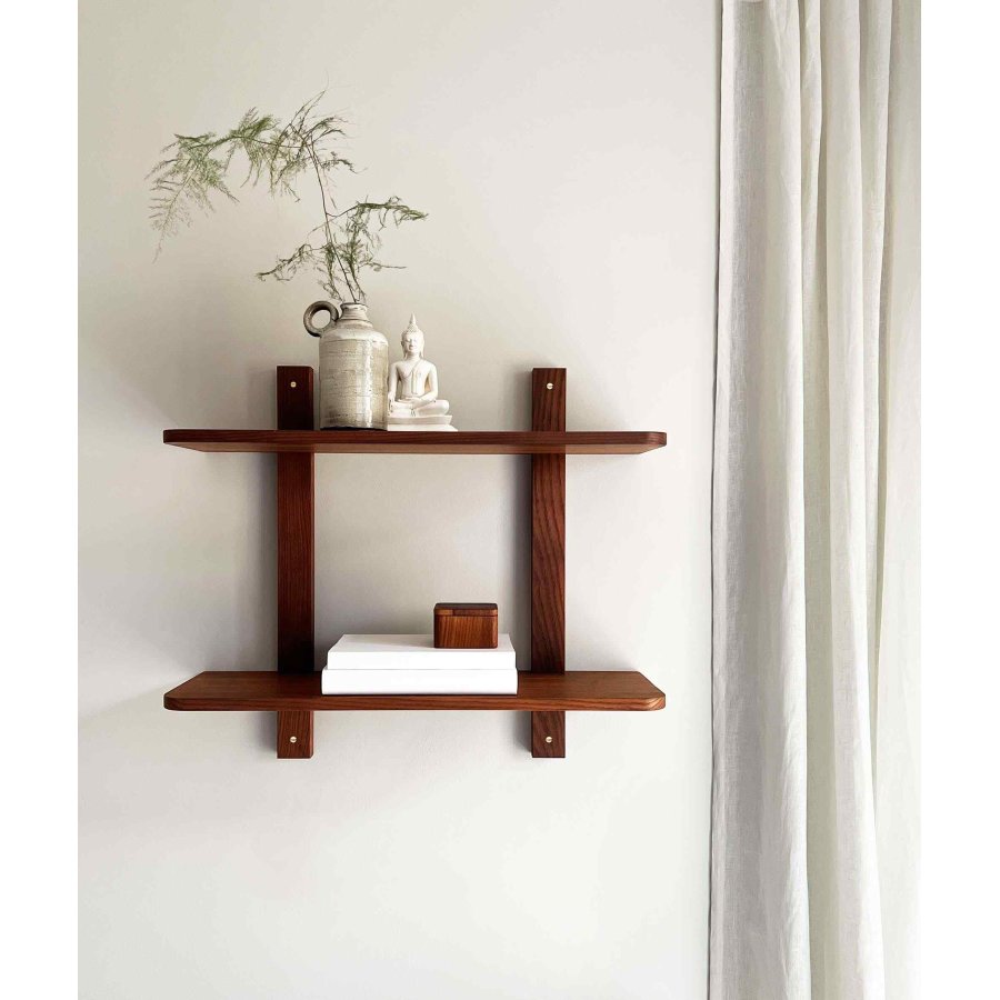 MOUD Home Nord Wandregale 60x53 cm, Esche