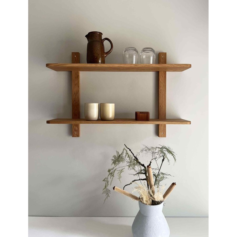 MOUD Home Nord Wandregale 80x53 cm, Eiche