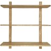 MOUD Home Nord Wandregale 80x83 cm, Eiche
