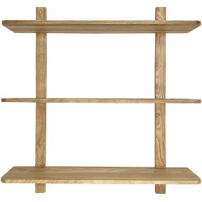 MOUD Home Nord Wandregale 80x83 cm, Eiche