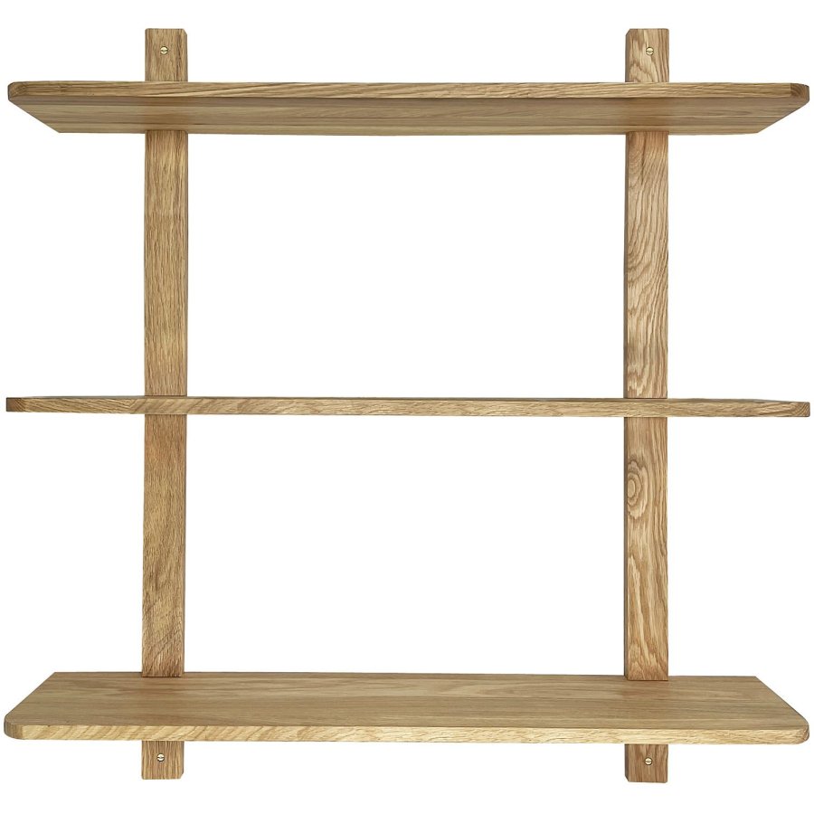 MOUD Home Nord Wandregale 80x83 cm, Eiche