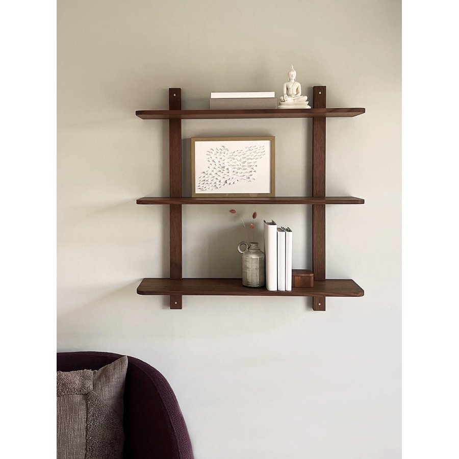 MOUD Home Nord Wandregale 80x83 cm, Esche