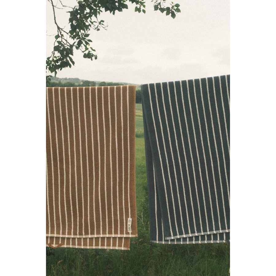 MOUD Home Lino H�ndkl�de 70x140 cm, Moss Green