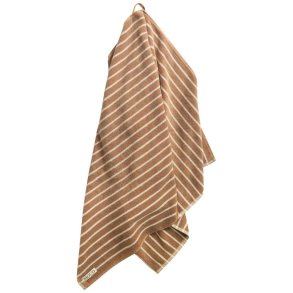 MOUD Home Lino Handtuch 70x140 cm, Clay Brown