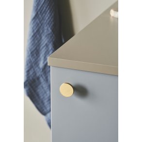 MOUD Home Dot Knage Ø3,5 cm, Messing