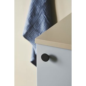 MOUD Home Dot Knage Ø3,2 cm, Sort