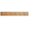 MOUD Home Oak Hakenleiste 70 cm, Eiche/Messing