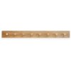 MOUD Home Oak Hakenleiste 100 cm, Eiche/Messing