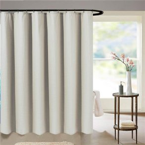 MOUD Home Waffle Badeforhæng 180x200 cm, Beige