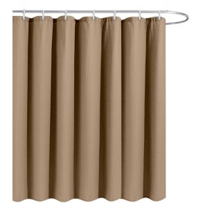 MOUD Home Waffle Badeforhæng 180x200 cm, Khaki