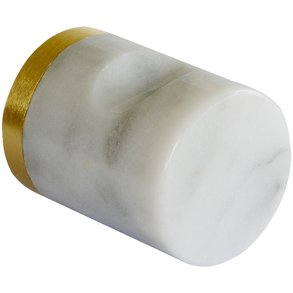 MOUD Home Marble Wandhaken 3 cm, Weiß