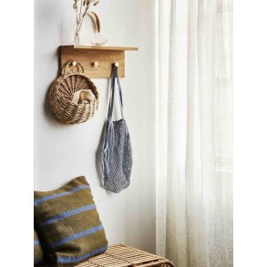 MOUD Home Rata Vægkurv 30 cm, Natur