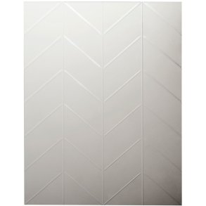 MOUD Home Herringbone Spejl 50x70 cm, Klar