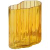 MOUD Home Ripple Vase H20 cm, Amber