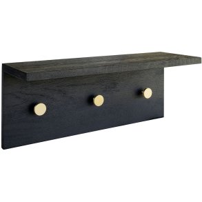 MOUD Home Dot Knagerække 42 cm, Sort