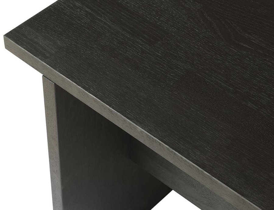 MOUD Home Oak Hocker H42 cm, Schwarz