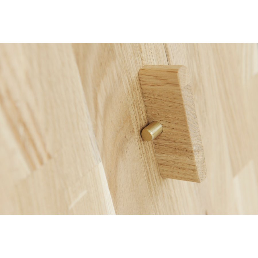 MOUD Home Oak Hocker H42 cm, Natur