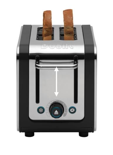 Dualit Architect Brdrister 2 slice, Sort