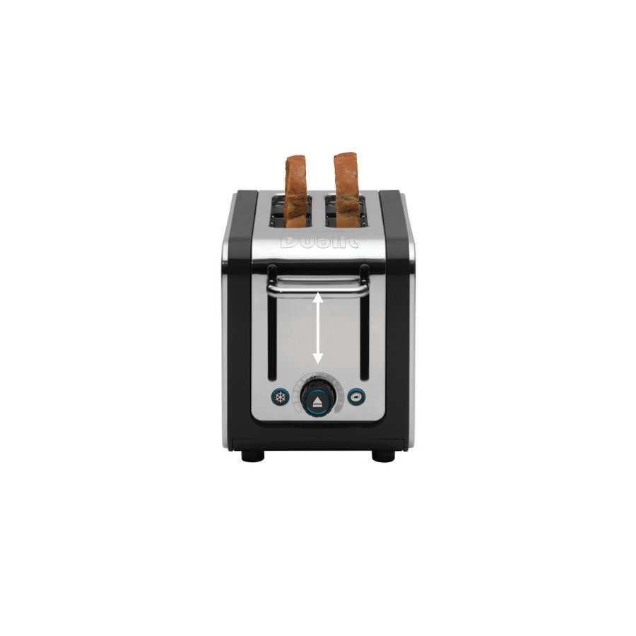 Dualit Architect Brdrister 2 slice, Sort