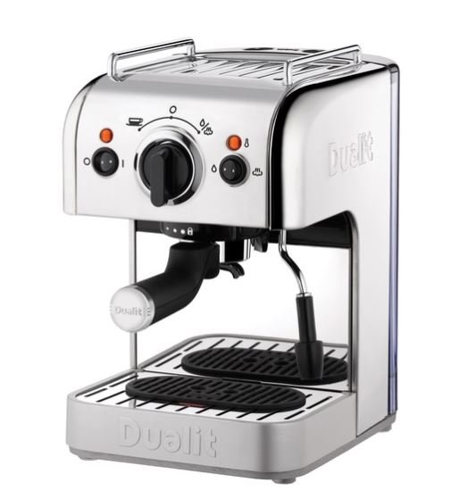 Dualit Espressomaskine 3 i 1, Krom