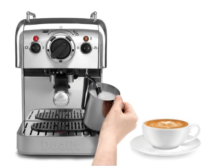 Dualit Espressomaskine 3 i 1, Krom