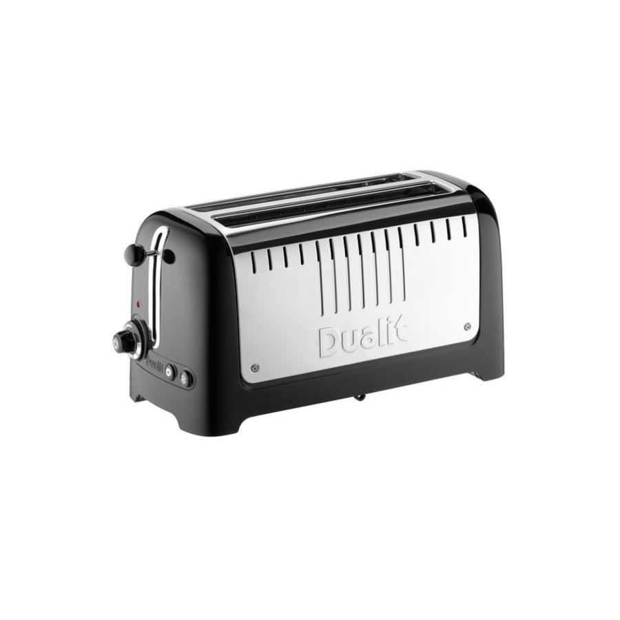 Dualit Long Slot Lite Br�drister 4 slice, Sort