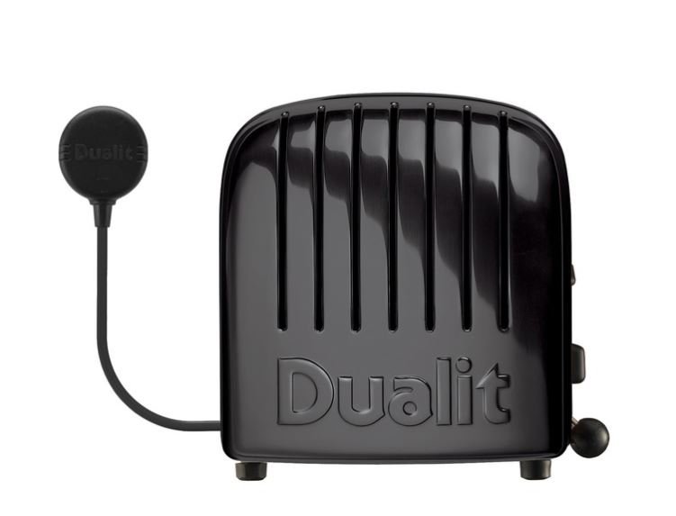 Dualit Classic Toaster 2 Slice, Glnzend Schwarz