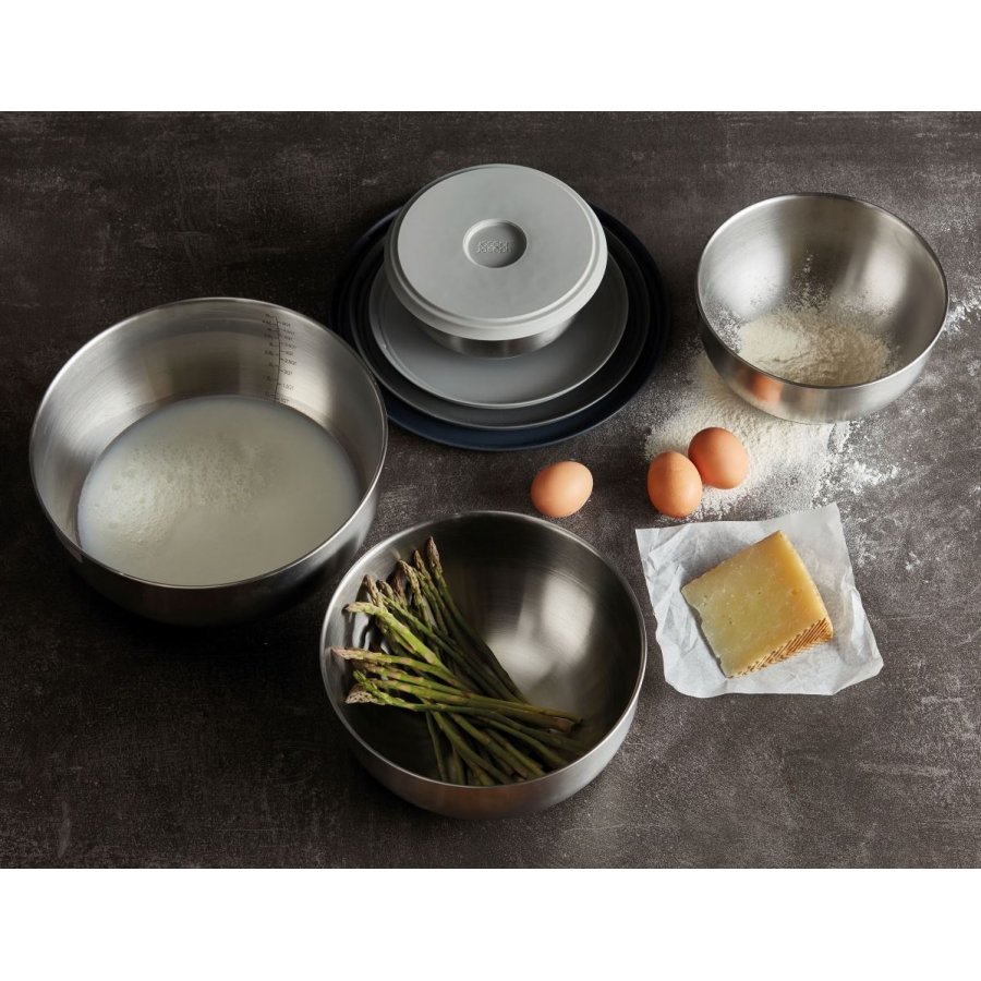 Joseph Joseph Nest Schssel-Set 8-teilig, Grau