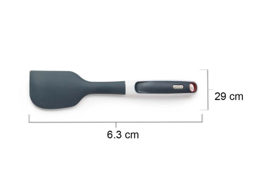 Zyliss Soft Square Dejskraber 29 cm, Hvid/Gr